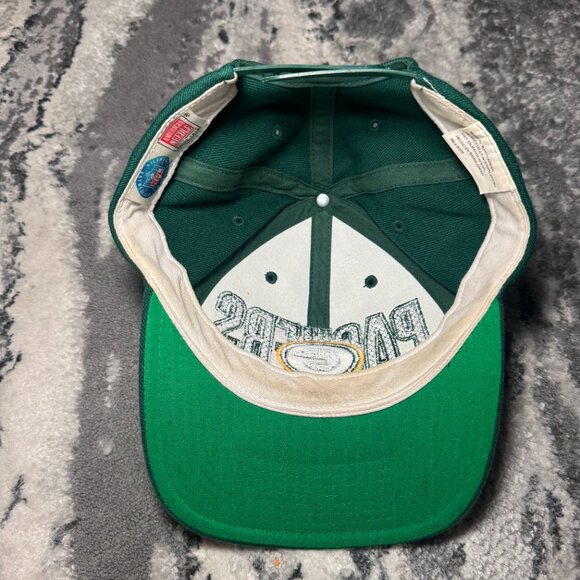 NFL Packers American Needle Raised Embroidered Green Snap Back - Picture 8 of 9